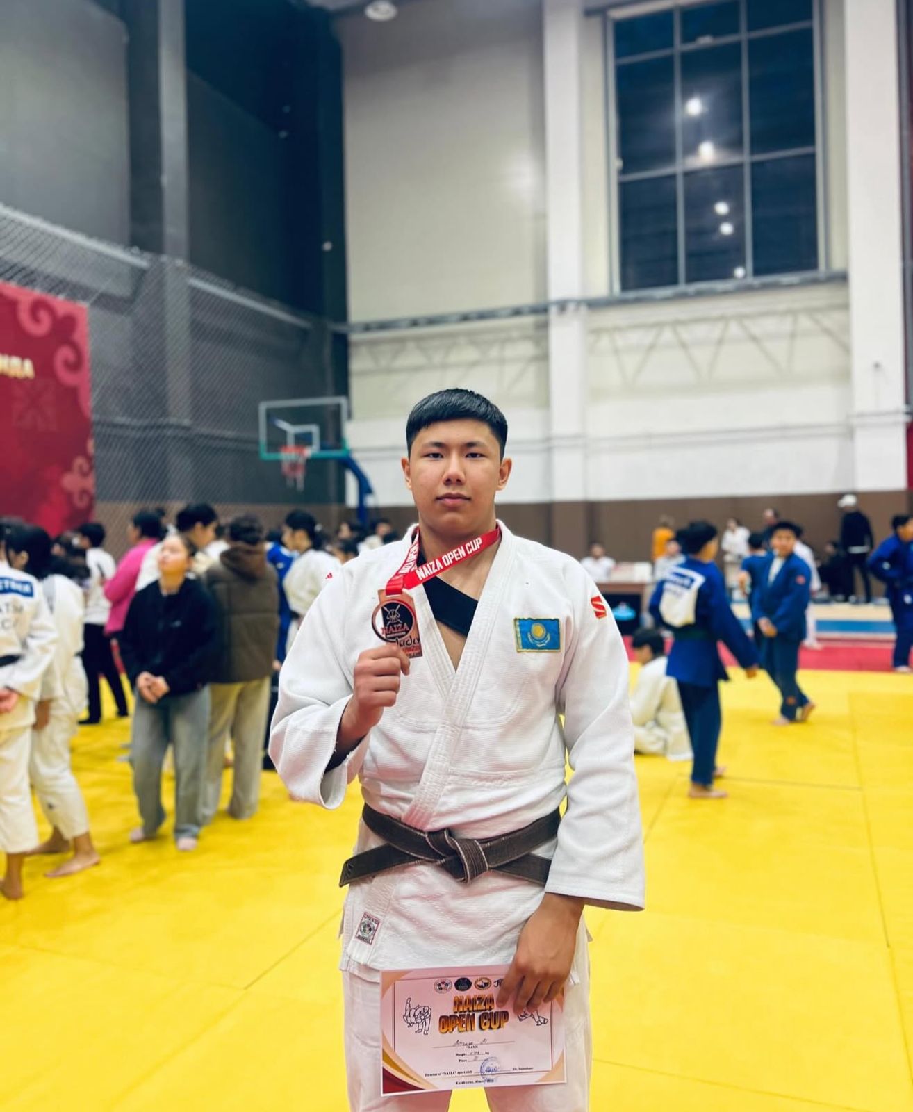 Aitkazy Meyirman Takes 3rd Place at NAIZA OPEN CUP